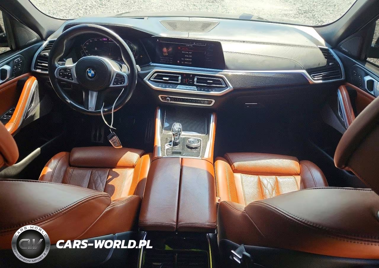 2021 BMW X6 M50I VIN:5UXCY8C03M9E36666 - 8