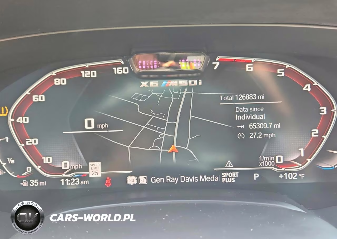 2021 BMW X6 M50I VIN:5UXCY8C03M9E36666 - 9