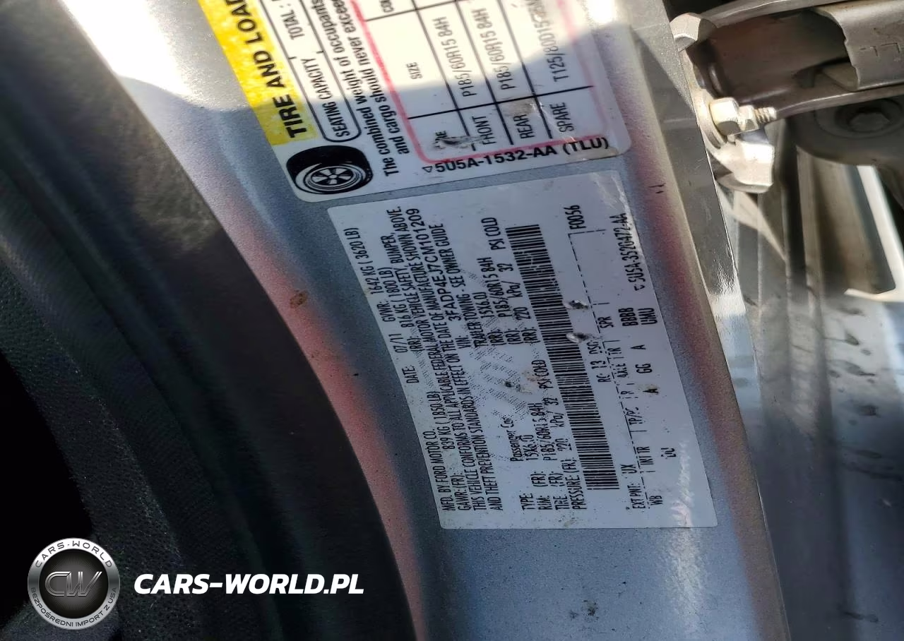 2012 Ford Fiesta Se VIN:3FADP4EJ7CM101209 - 12