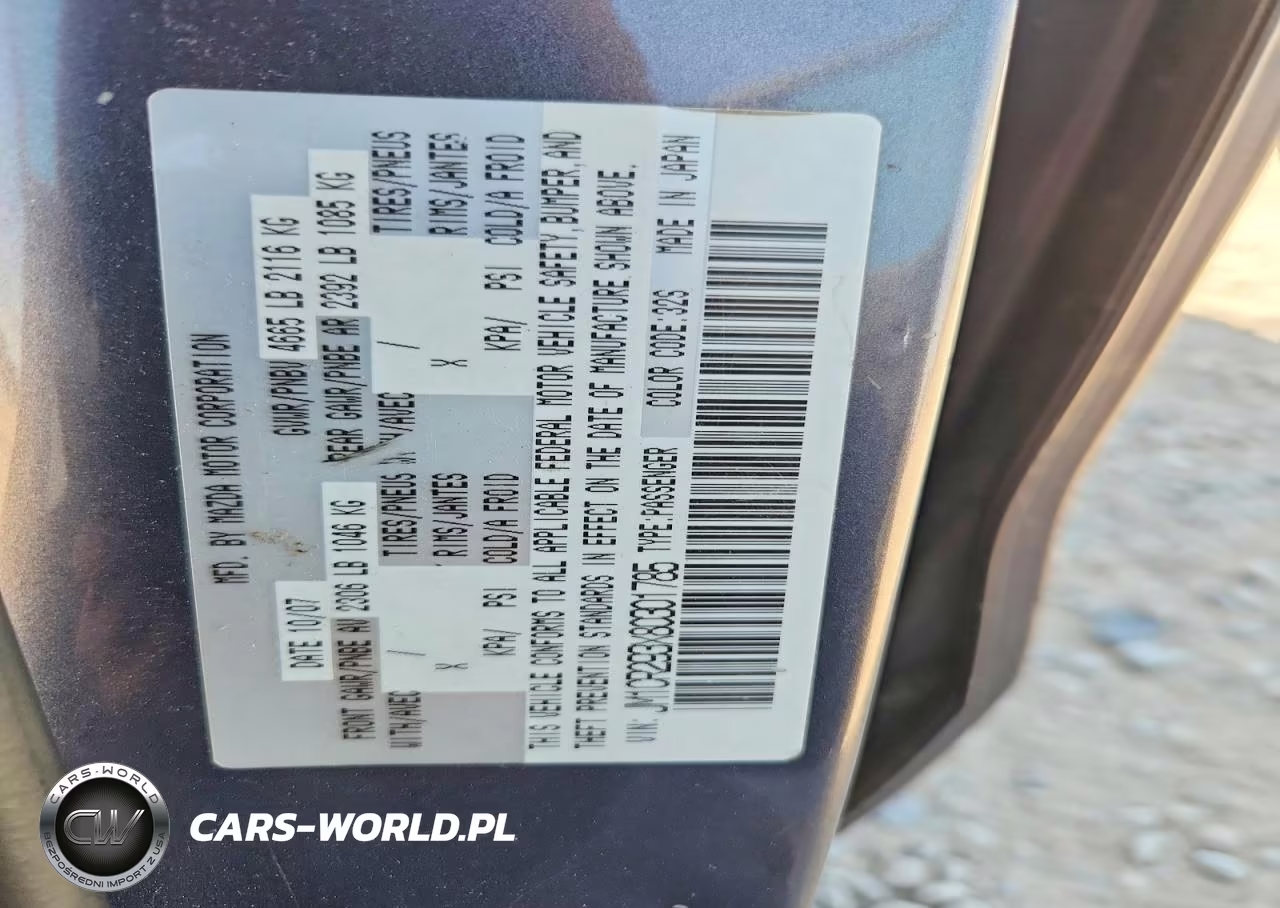 2008 Mazda Mazda5 Sport VIN:JM1CR293X80301785 - 14