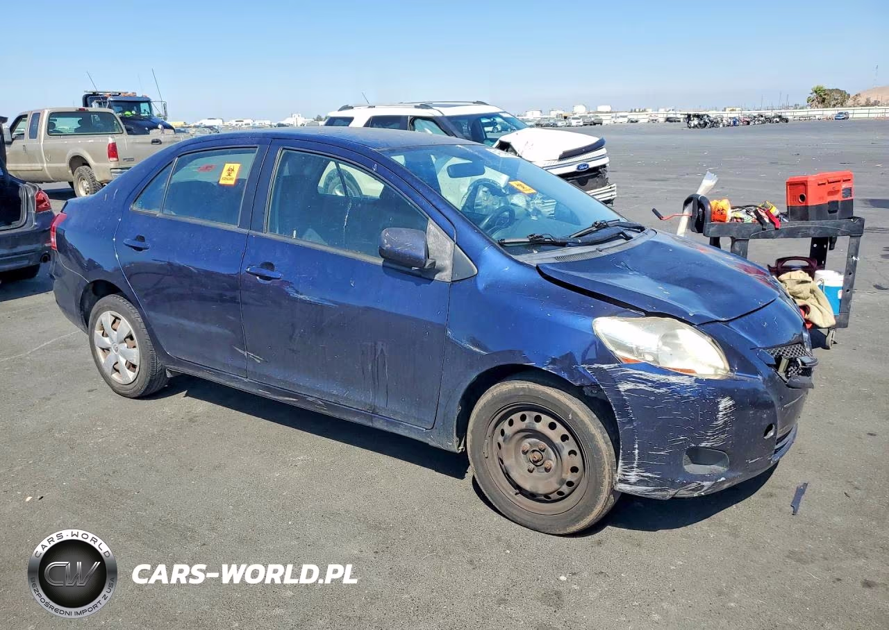 2008 Toyota Yaris Base VIN:JTDBT923484030411 - 4
