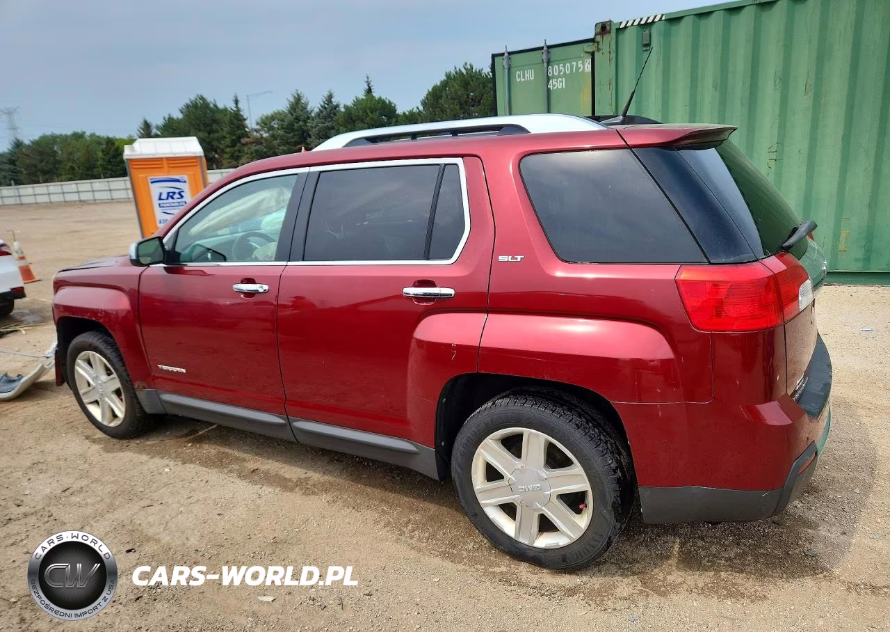 2011 GMC Terrain Slt VIN:2CTALWEC9B6247534 - 2