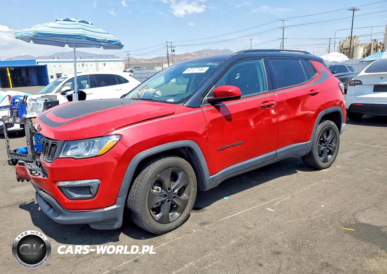 2021 Jeep Compass Latitude VIN:3C4NJCBB0MT555929 - 1