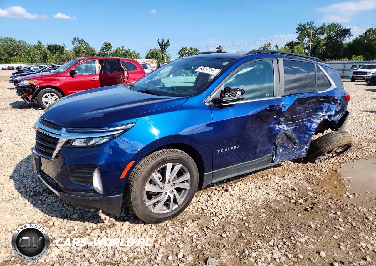 2022 Chevrolet Equinox Lt VIN:3GNAXKEV3NL292244 - 1