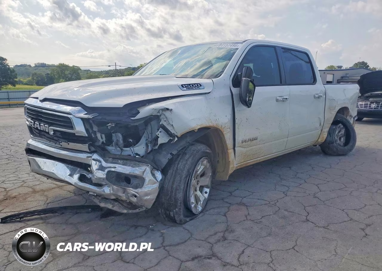 2020 Ram 1500 Big Horn-Lone Star VIN:1C6SRFFT7LN166534 - 1
