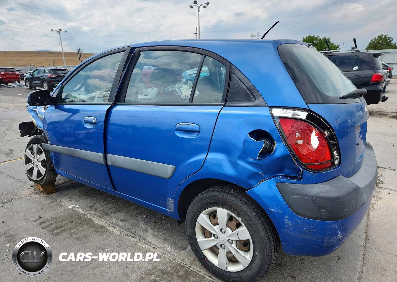 2008 Kia Rio5 Lx VIN:KNADE163086361762 - 2
