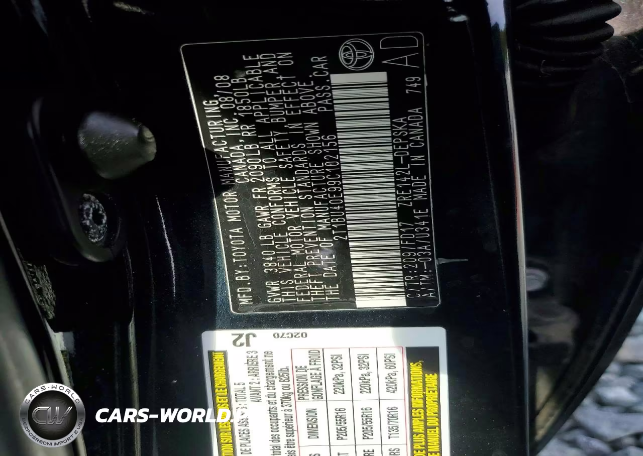 2009 Toyota Corolla S VIN:2T1BU40E99C102156 - 12