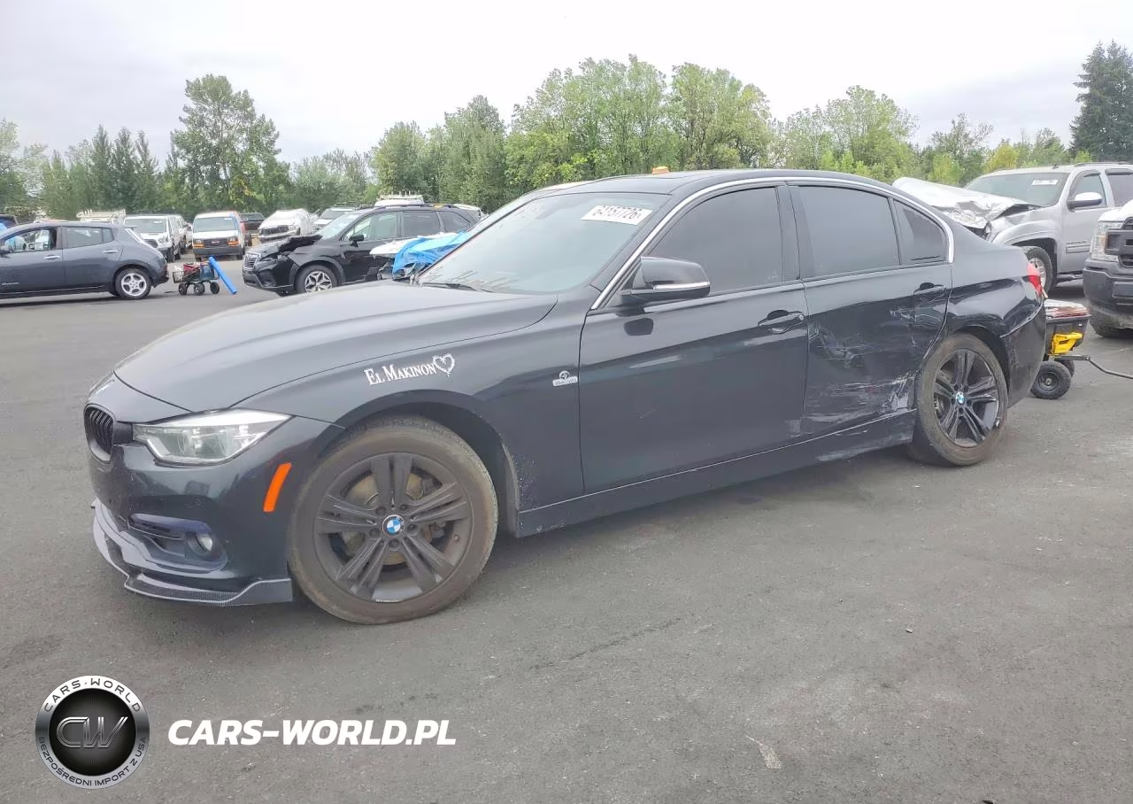2017 BMW 330 Xi VIN:WBA8D9G32HNU62454 - 1