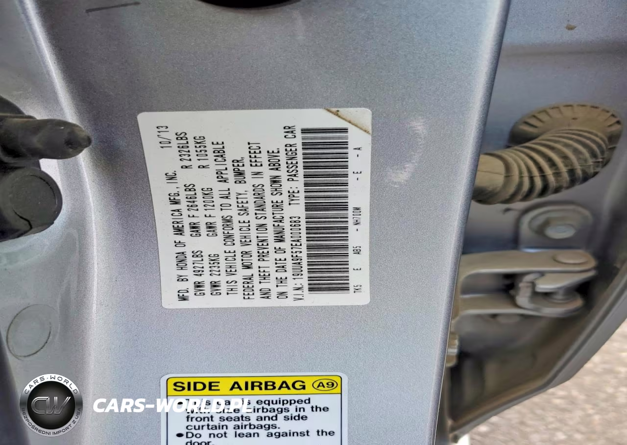 2014 Acura Tl Tech VIN:19UUA9F57EA000683 - 12