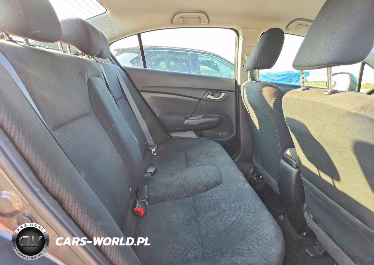 2013 Honda Civic Lx VIN:2HGFB2F51DH564147 - 10