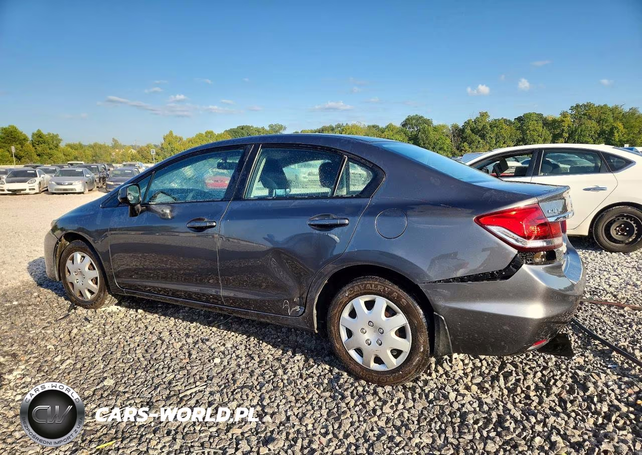 2013 Honda Civic Lx VIN:2HGFB2F51DH564147 - 2