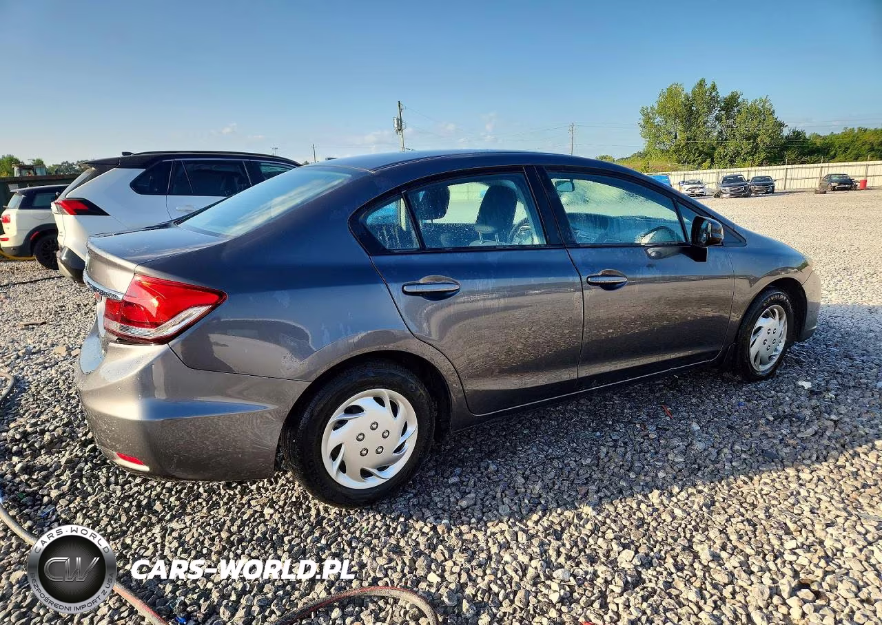 2013 Honda Civic Lx VIN:2HGFB2F51DH564147 - 3