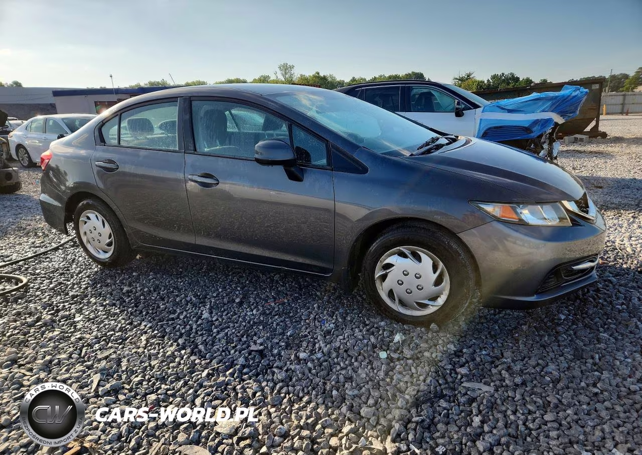 2013 Honda Civic Lx VIN:2HGFB2F51DH564147 - 4