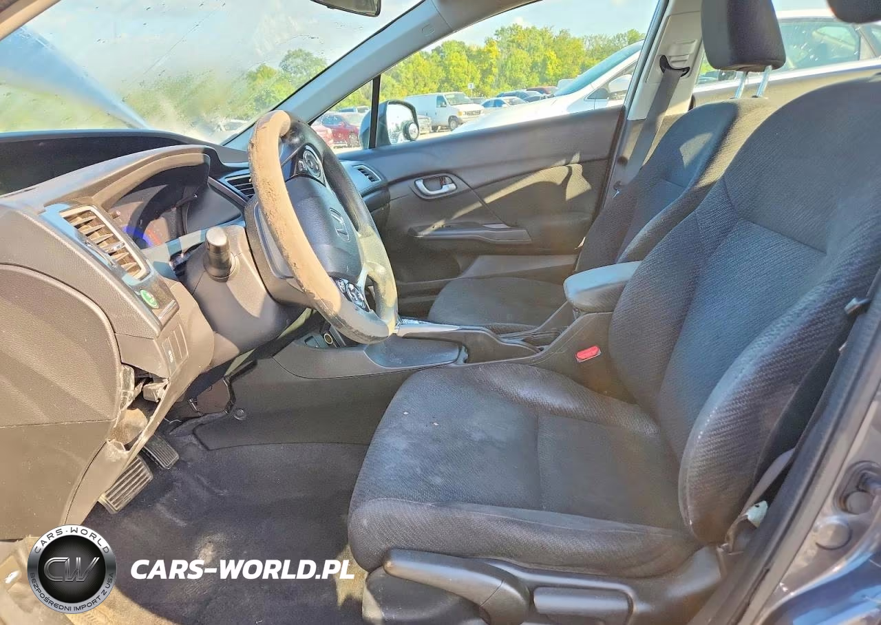 2013 Honda Civic Lx VIN:2HGFB2F51DH564147 - 7
