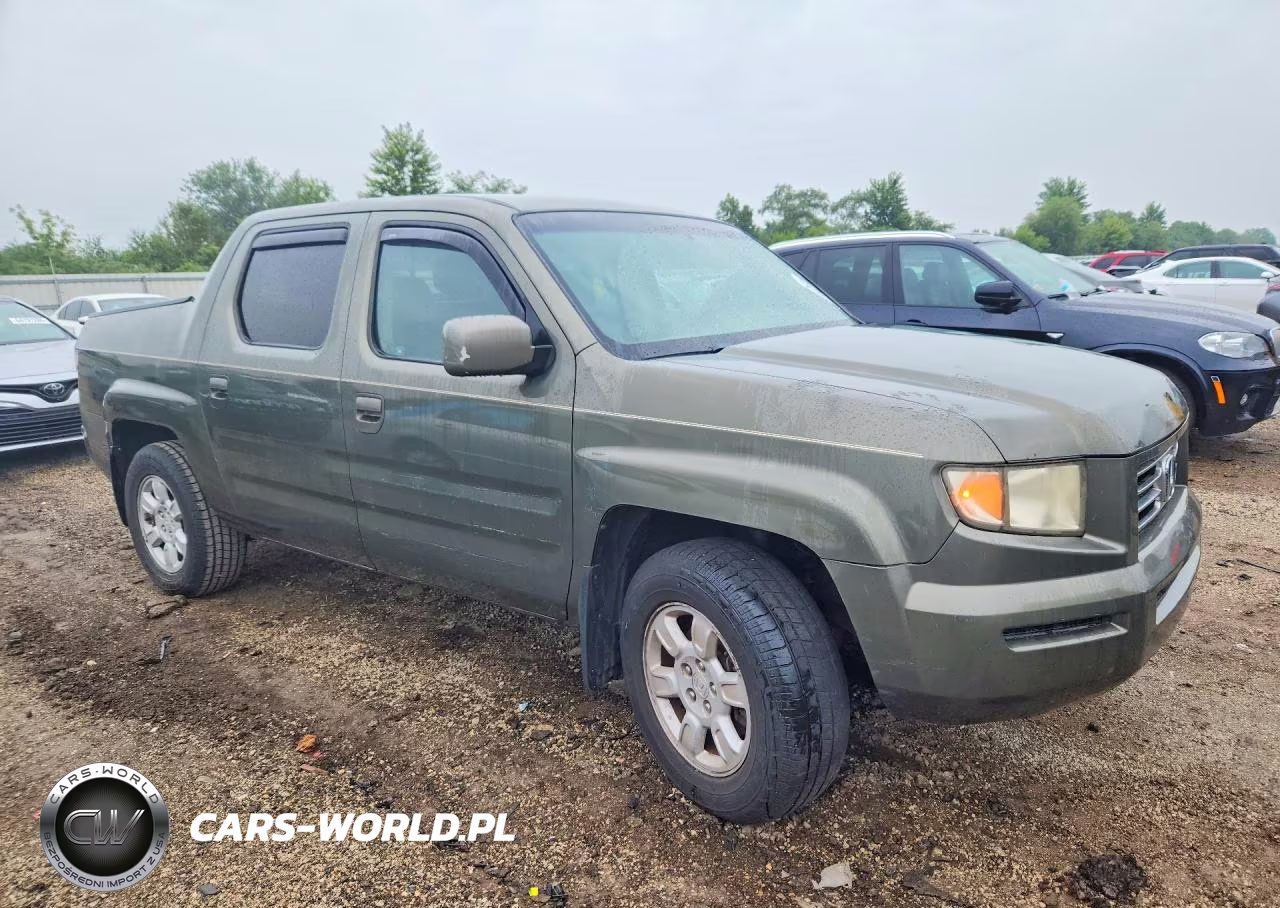 2006 Honda Ridgeline Rts VIN:2HJYK16496H517049 - 4
