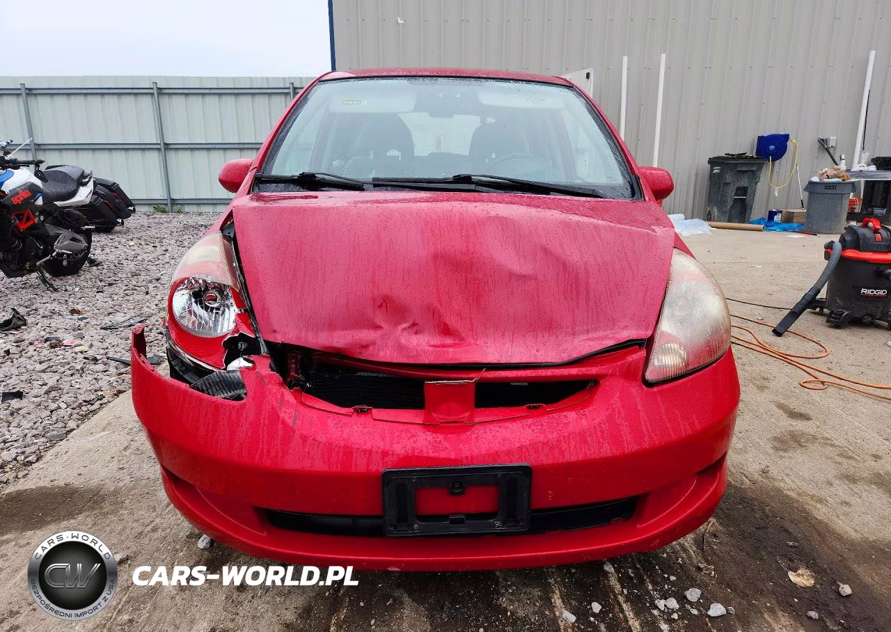 2007 Honda Fit VIN:JHMGD38497S056561 - 5