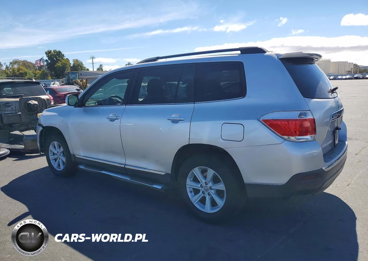 2012 Toyota Highlander Base VIN:5TDZA3EH3CS025562 - 2