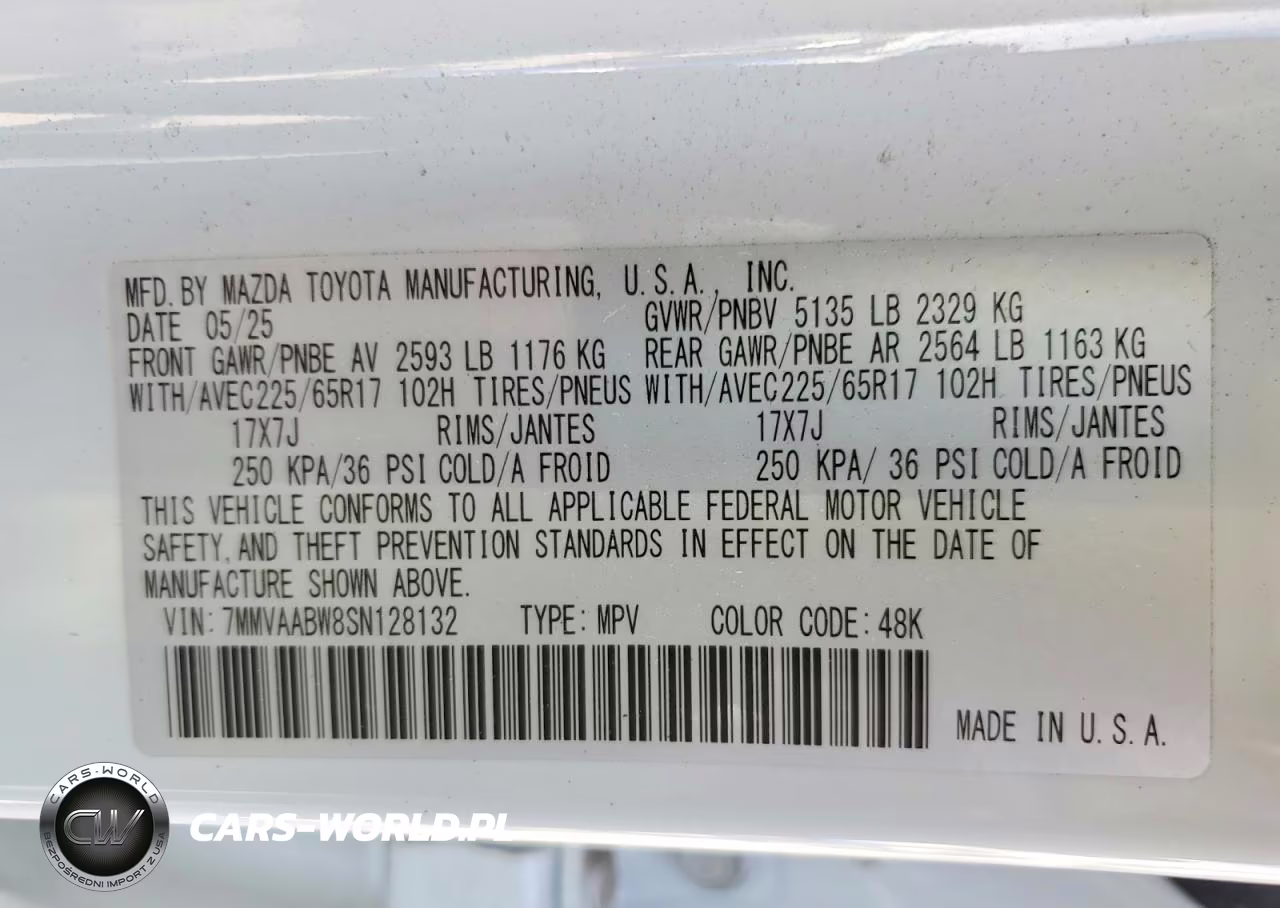 2025 Mazda Cx-50 Preferred VIN:7MMVAABW8SN128132 - 13