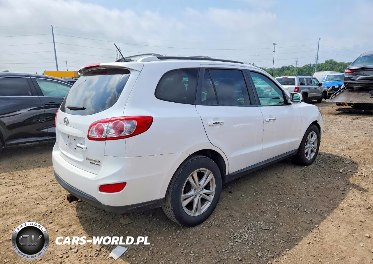 2011 Hyundai Santa Fe Limited VIN:5XYZKDAG6BG061872 - 3