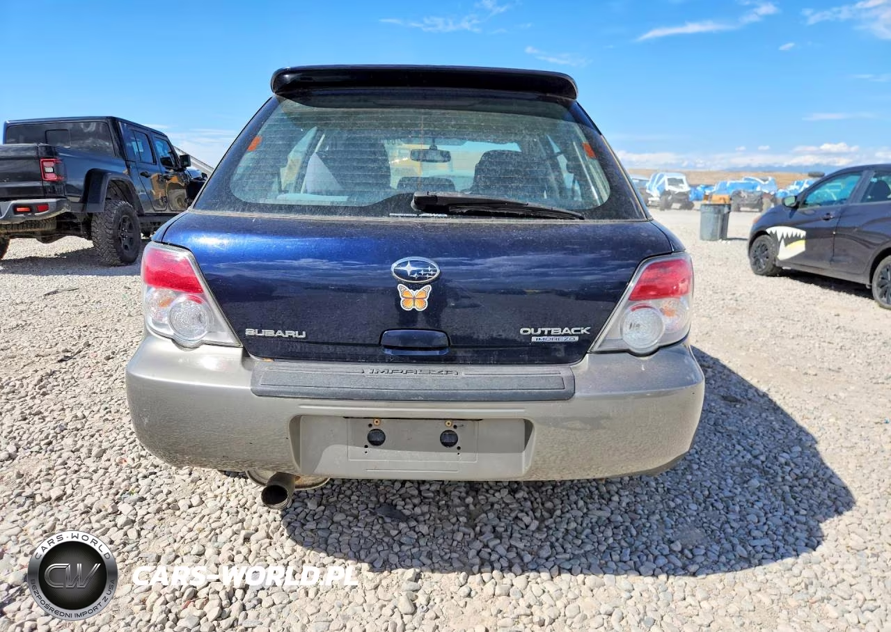 2006 Subaru Impreza Outback Sport VIN:JF1GG686X6H817305 - 6