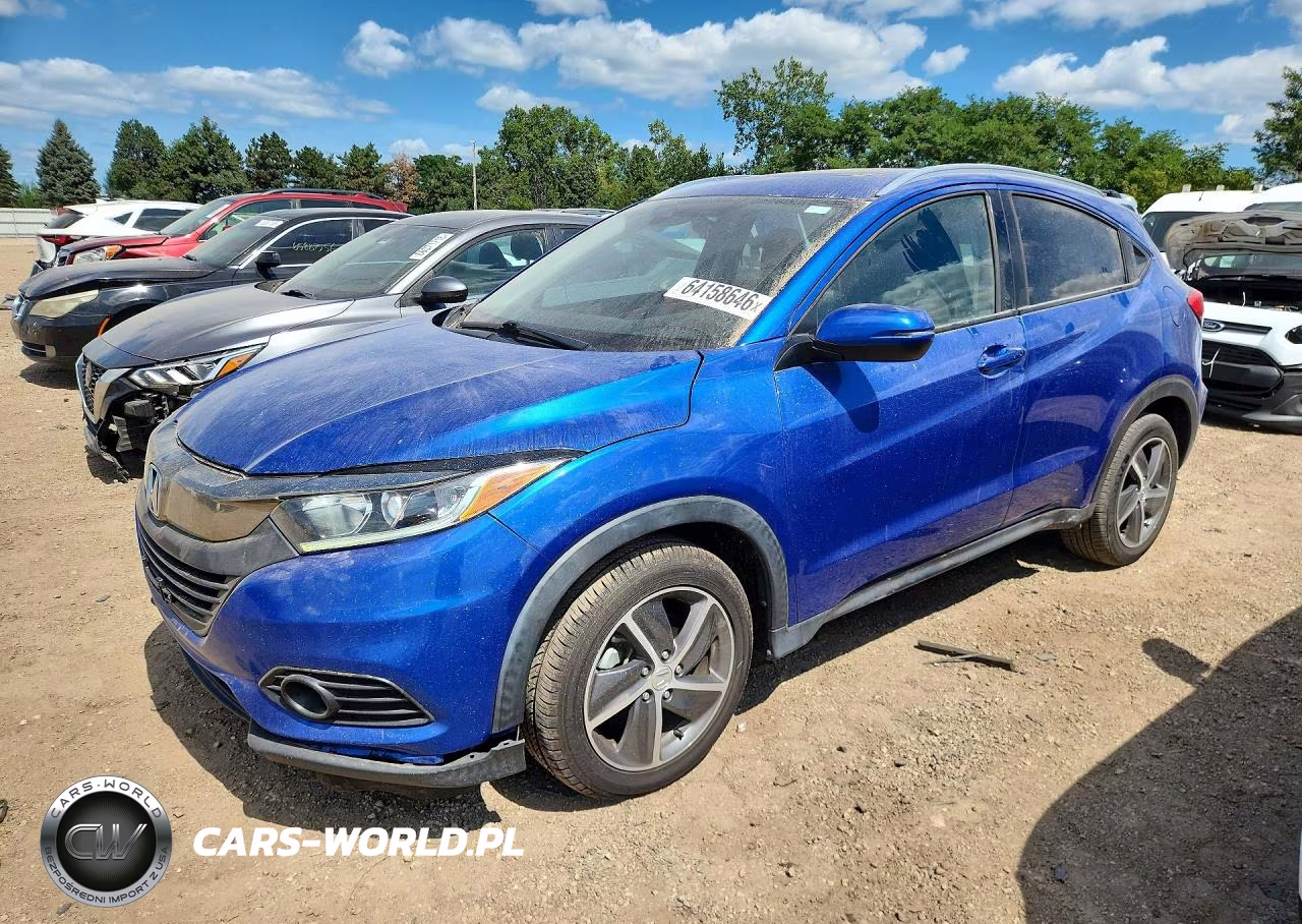 2022 Honda Hr-V Ex VIN:3CZRU6H55NM764424 - 1