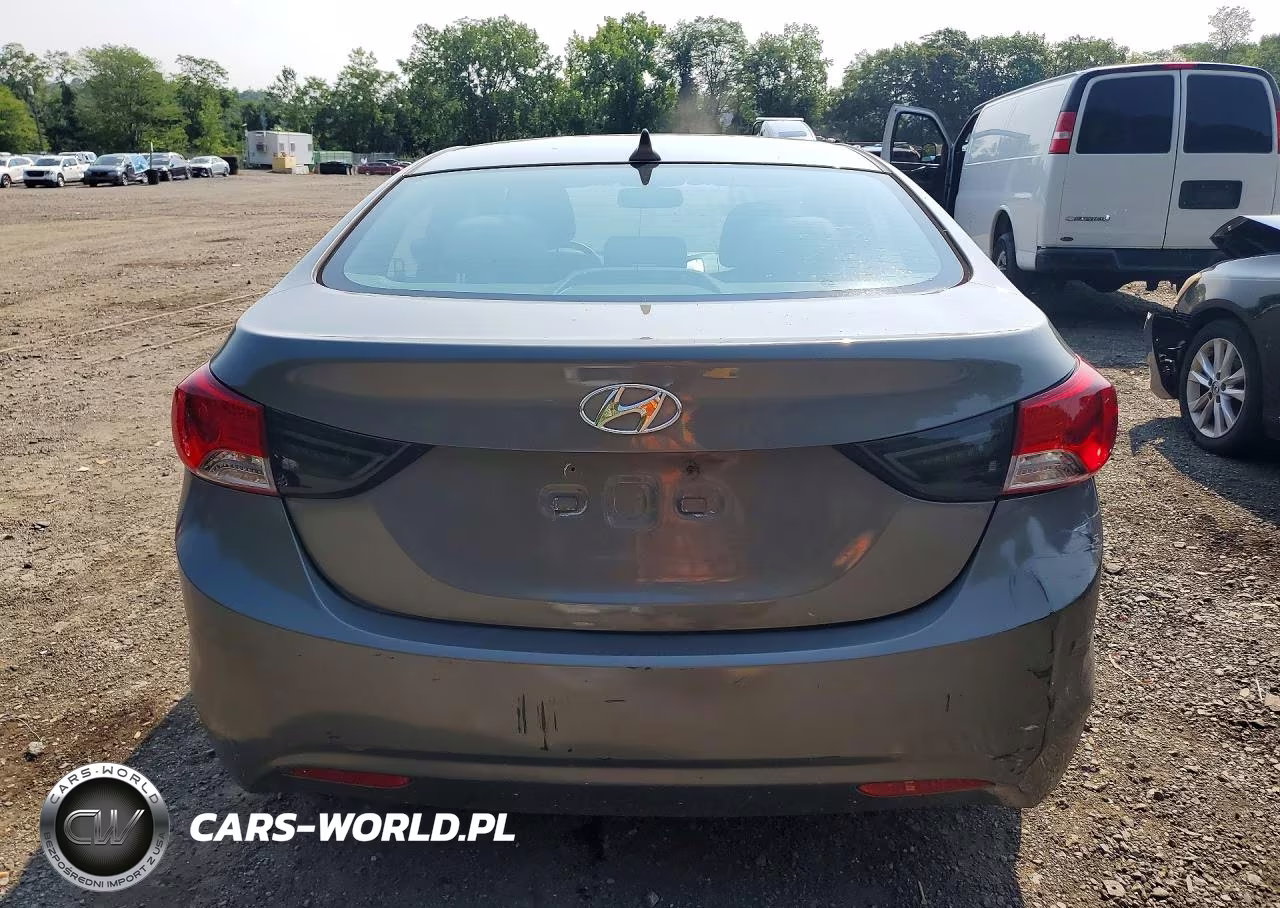 2013 Hyundai Elantra Gls VIN:5NPDH4AE6DH346266 - 6