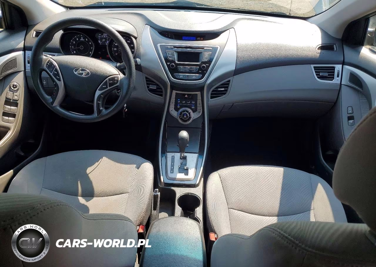 2013 Hyundai Elantra Gls VIN:5NPDH4AE6DH346266 - 8