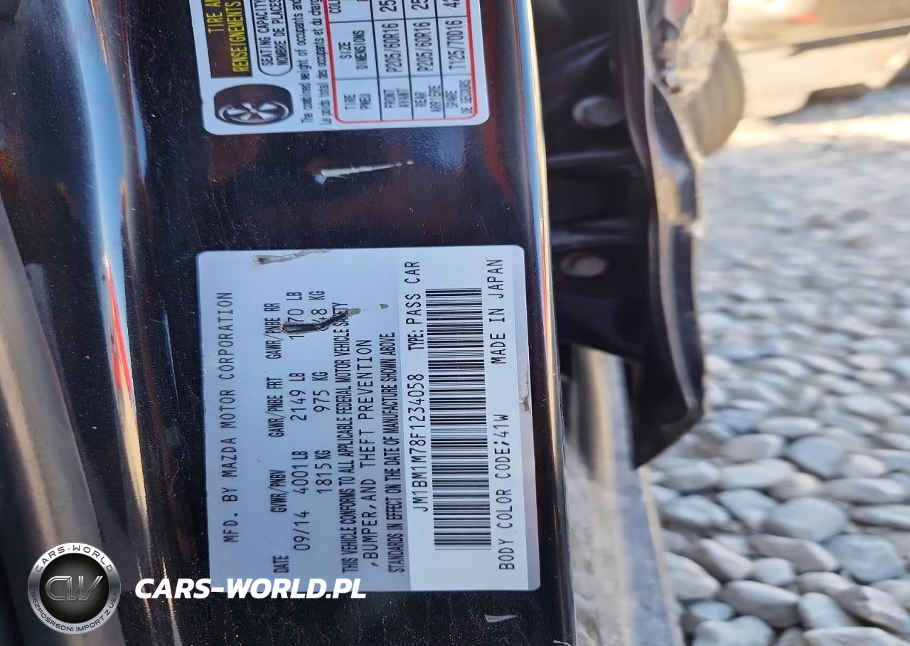 2015 Mazda 3 Grand Touring VIN:JM1BM1M78F1234058 - 13