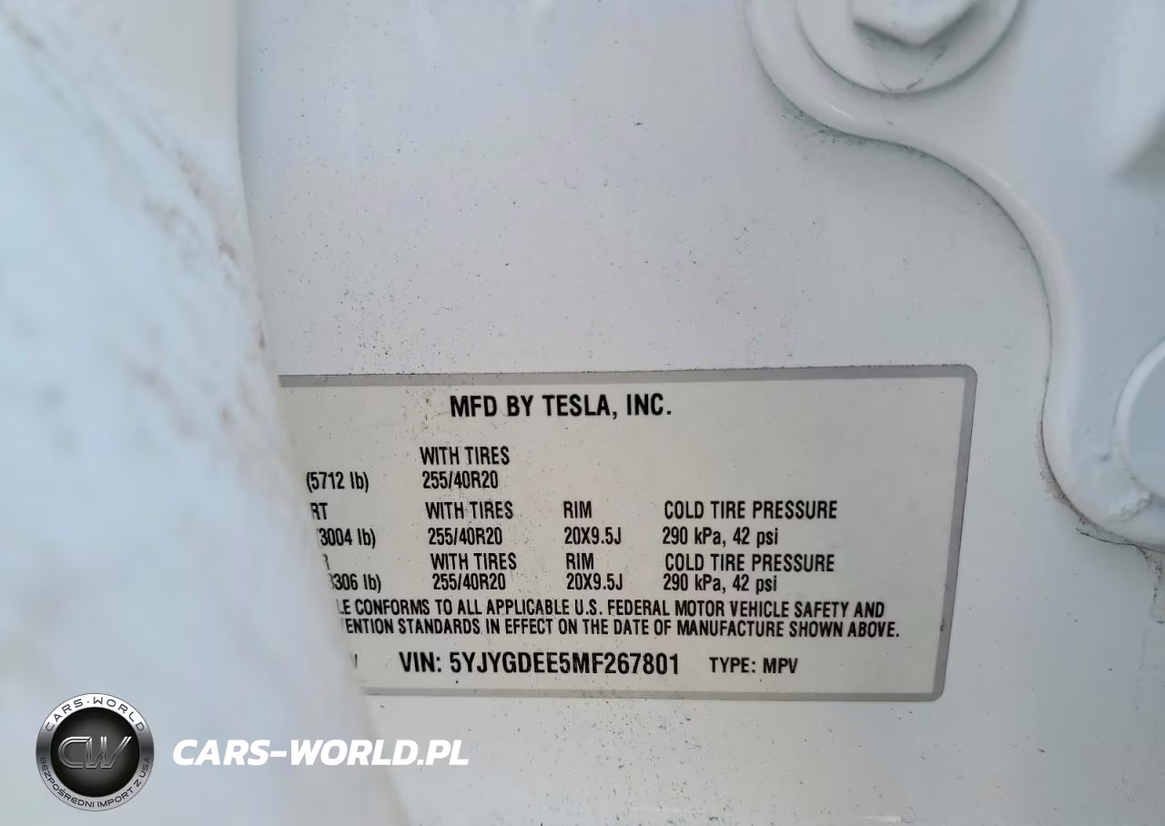 2021 Tesla Model Y VIN:5YJYGDEE5MF267801 - 12