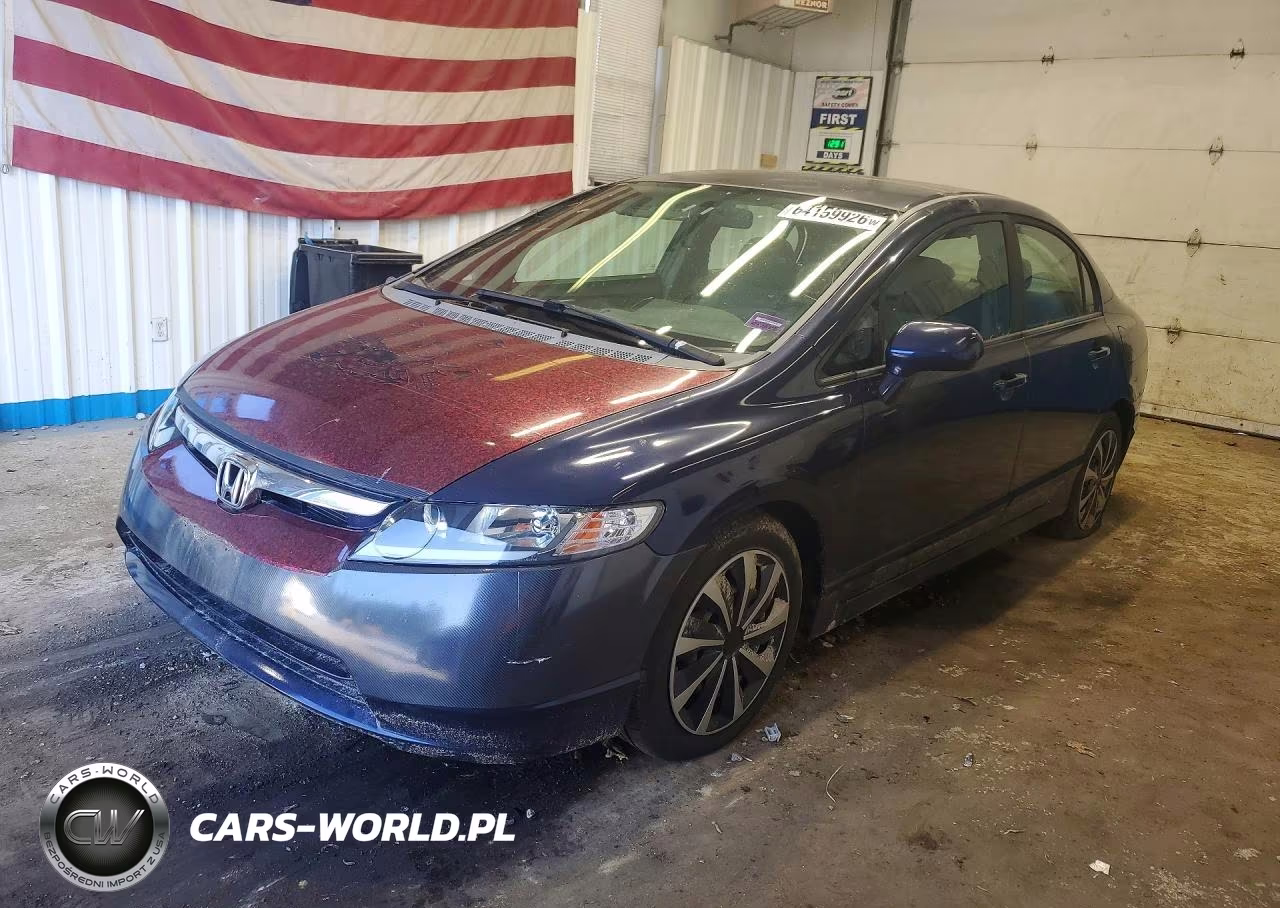 2008 Honda Civic Lx VIN:1HGFA16508L019823 - 1