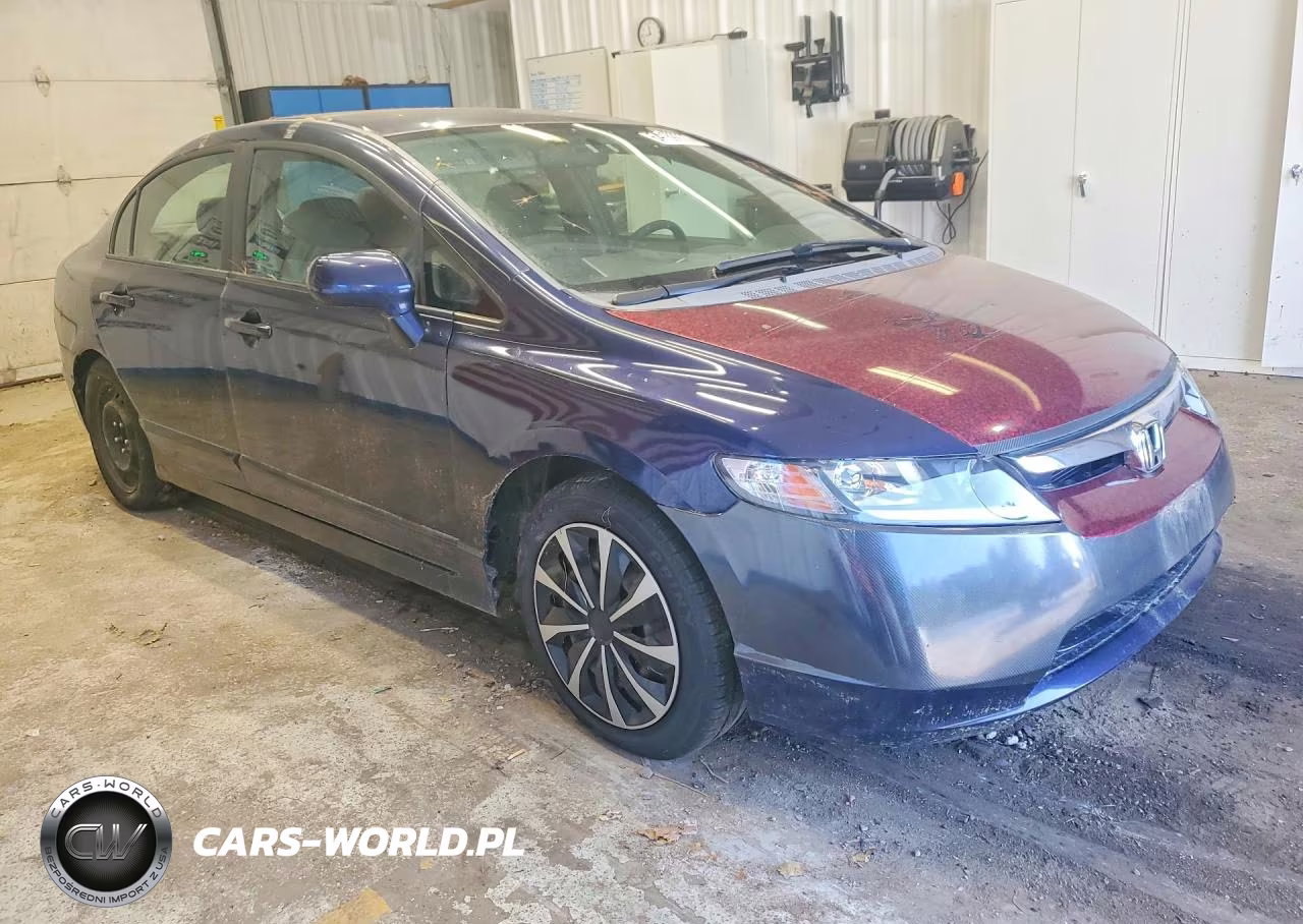 2008 Honda Civic Lx VIN:1HGFA16508L019823 - 4