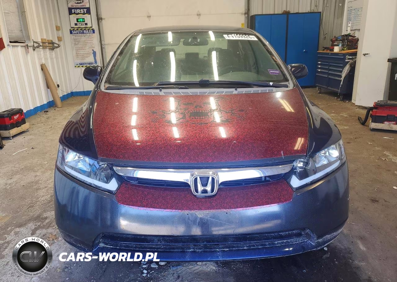 2008 Honda Civic Lx VIN:1HGFA16508L019823 - 5