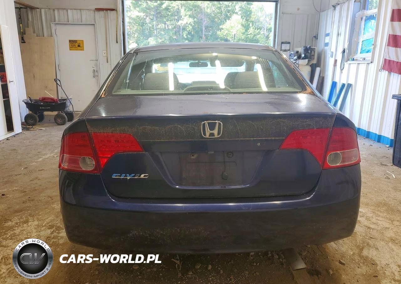 2008 Honda Civic Lx VIN:1HGFA16508L019823 - 6