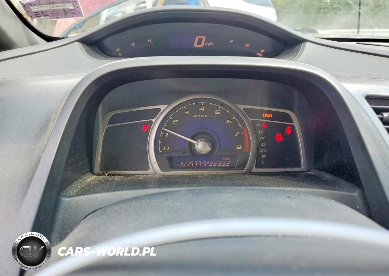 2008 Honda Civic Lx VIN:1HGFA16508L019823 - 9