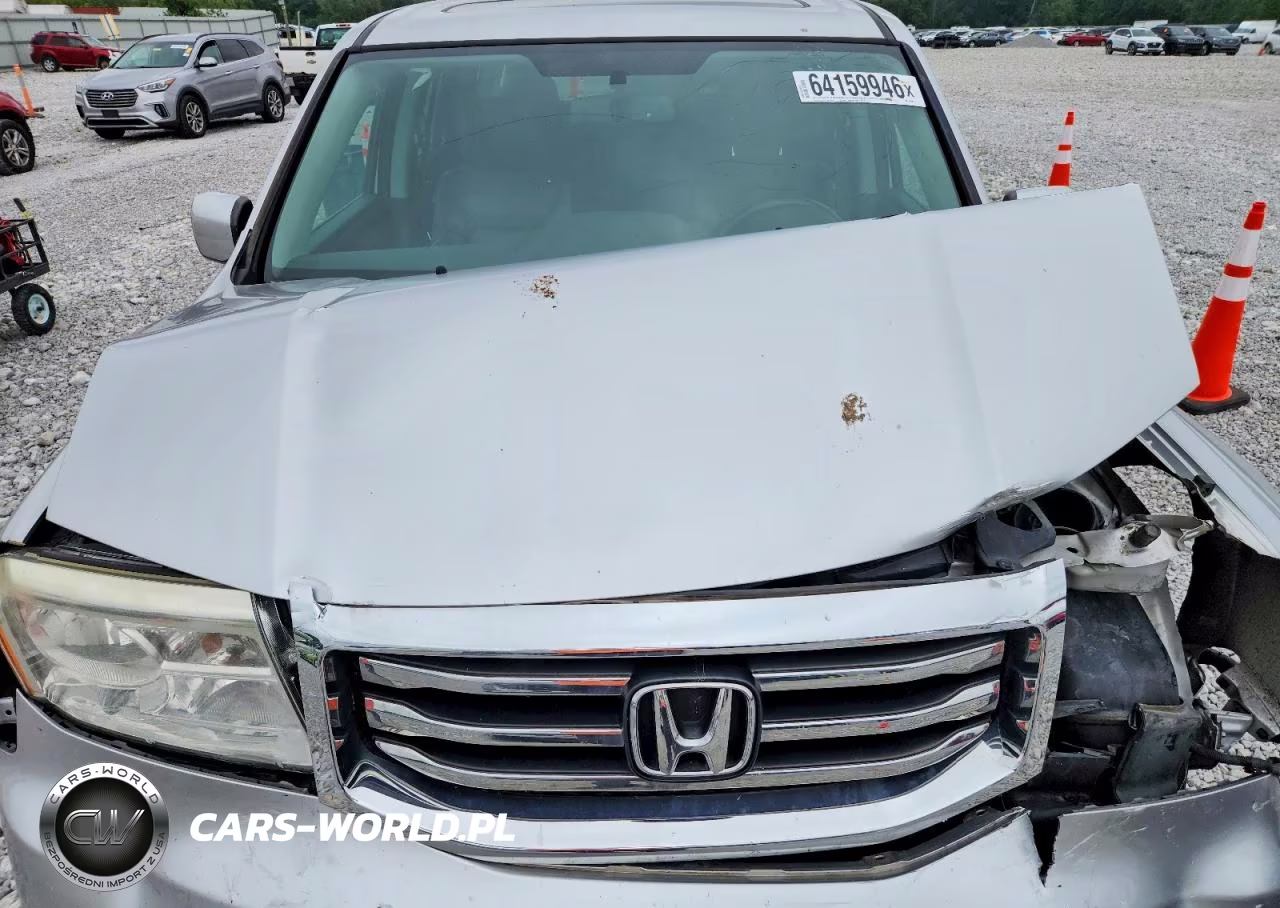 2014 Honda Pilot Exl VIN:5FNYF4H50EB045201 - 12