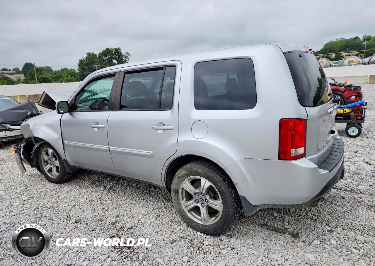 2014 Honda Pilot Exl VIN:5FNYF4H50EB045201 - 2