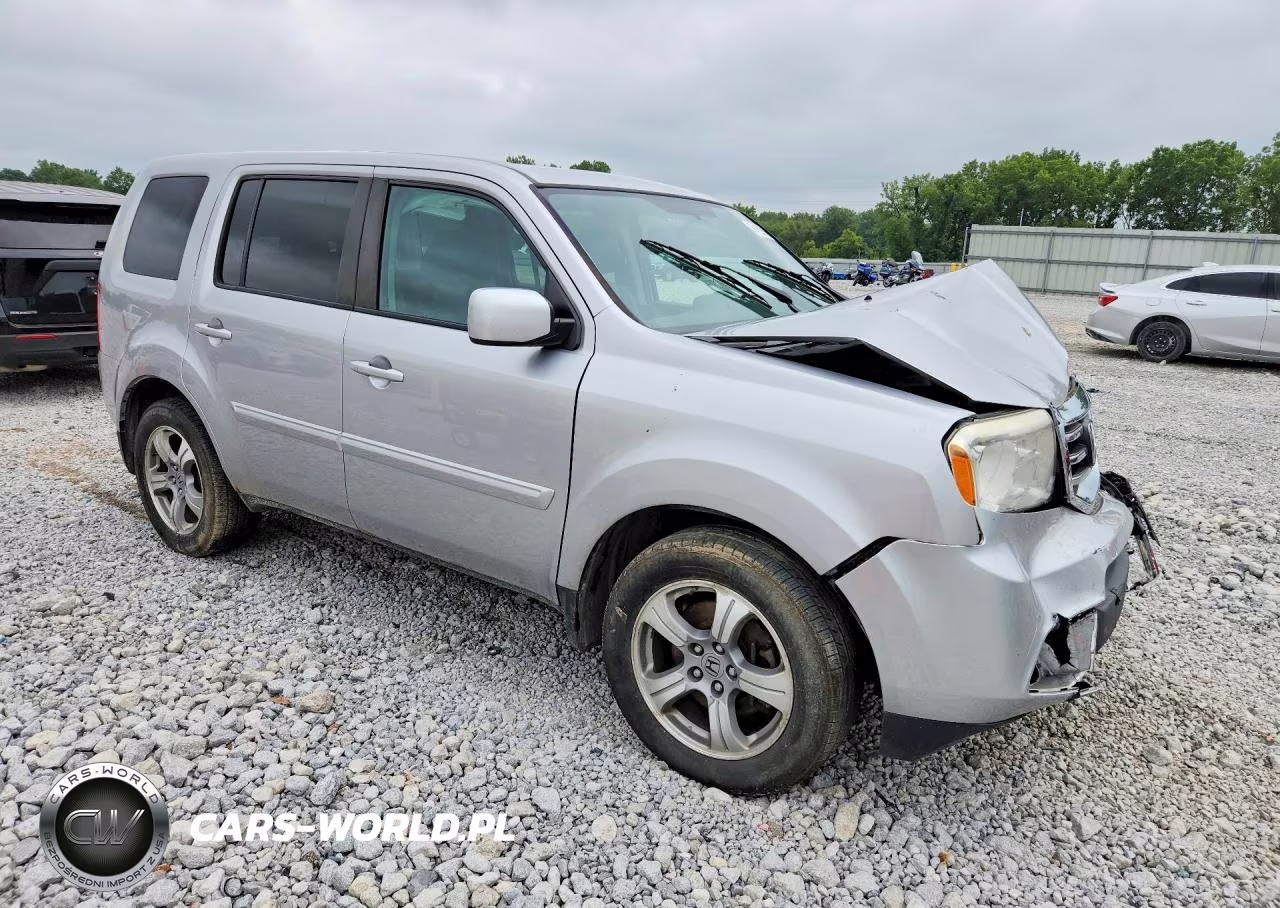 2014 Honda Pilot Exl VIN:5FNYF4H50EB045201 - 4