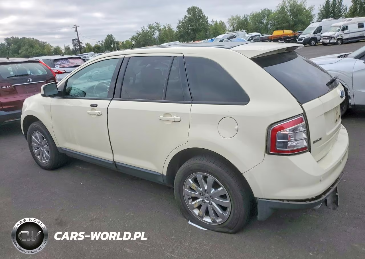 2007 Ford Edge Sel Plus VIN:2FMDK49C77BA96116 - 2