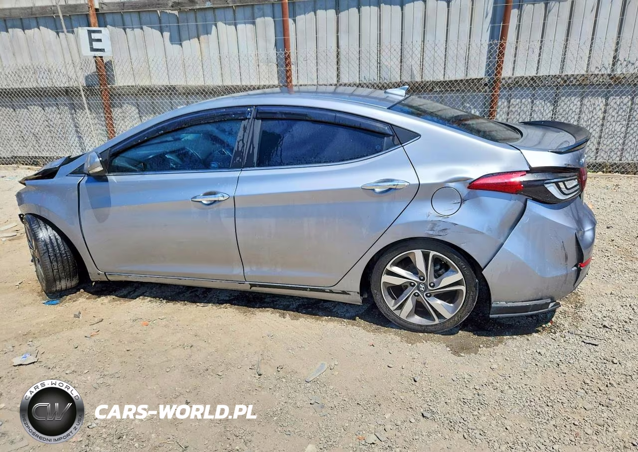 2015 Hyundai Elantra Limited VIN:5NPDH4AE9FH570361 - 2