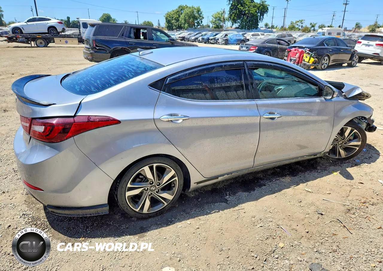 2015 Hyundai Elantra Limited VIN:5NPDH4AE9FH570361 - 3