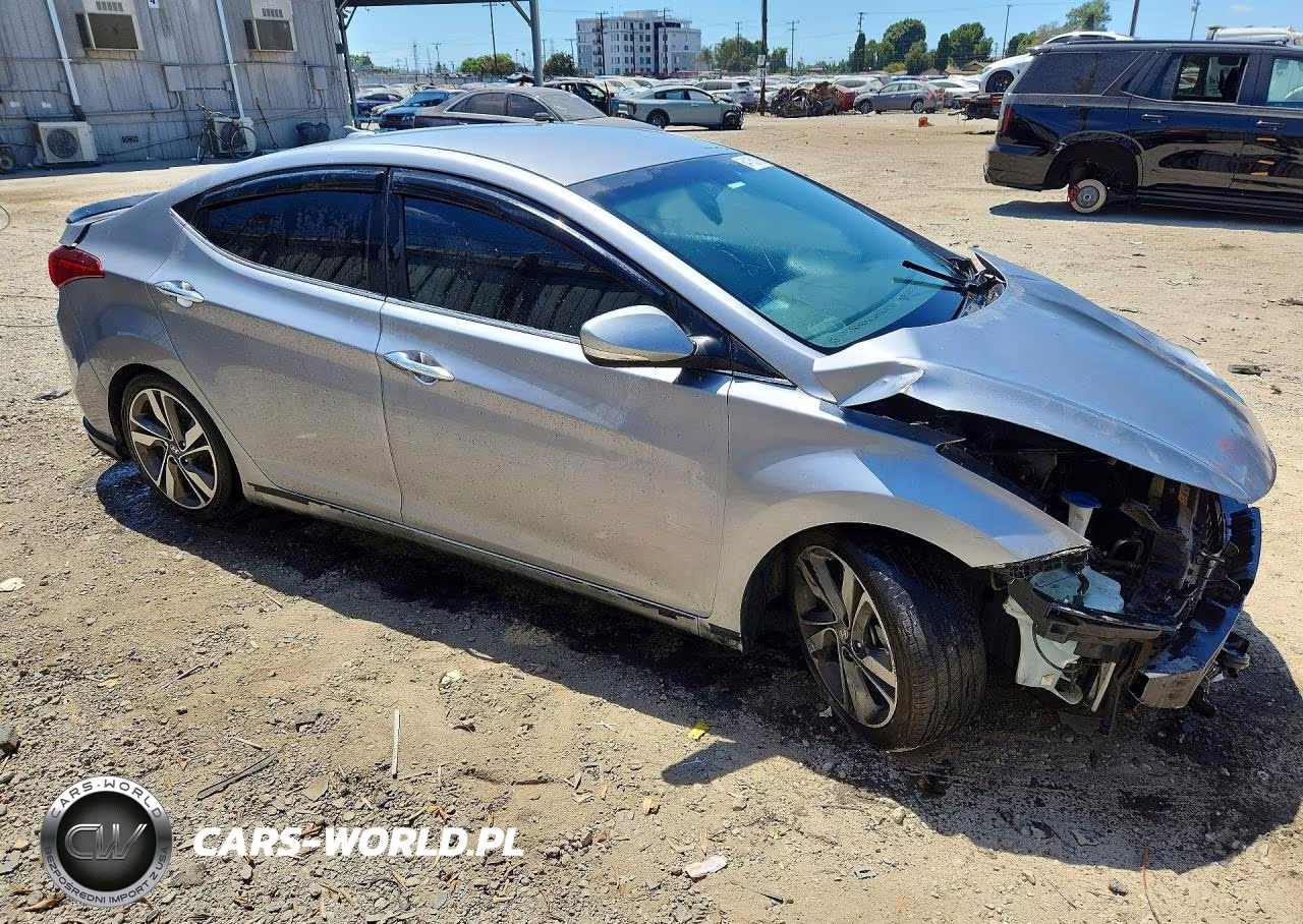 2015 Hyundai Elantra Limited VIN:5NPDH4AE9FH570361 - 4