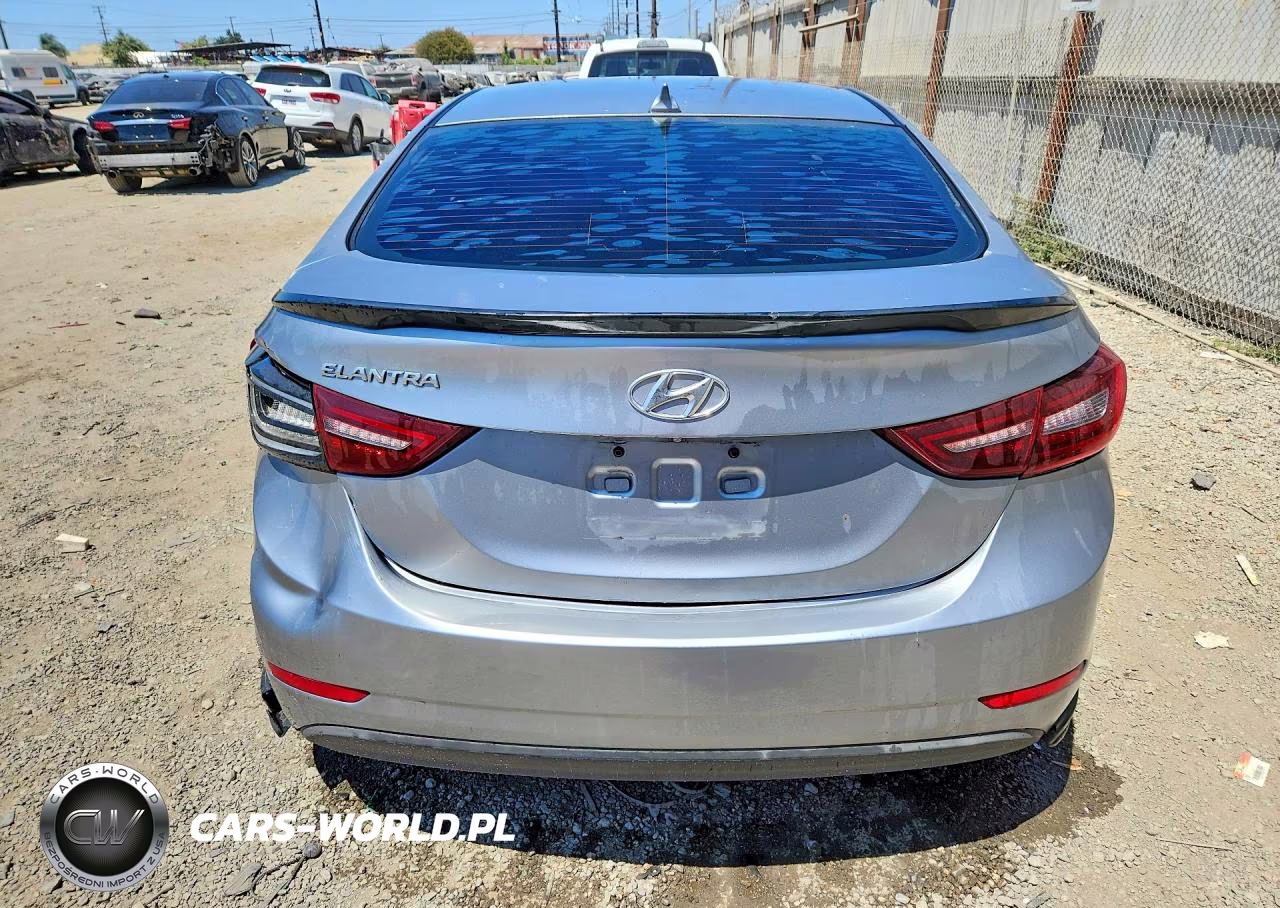 2015 Hyundai Elantra Limited VIN:5NPDH4AE9FH570361 - 6