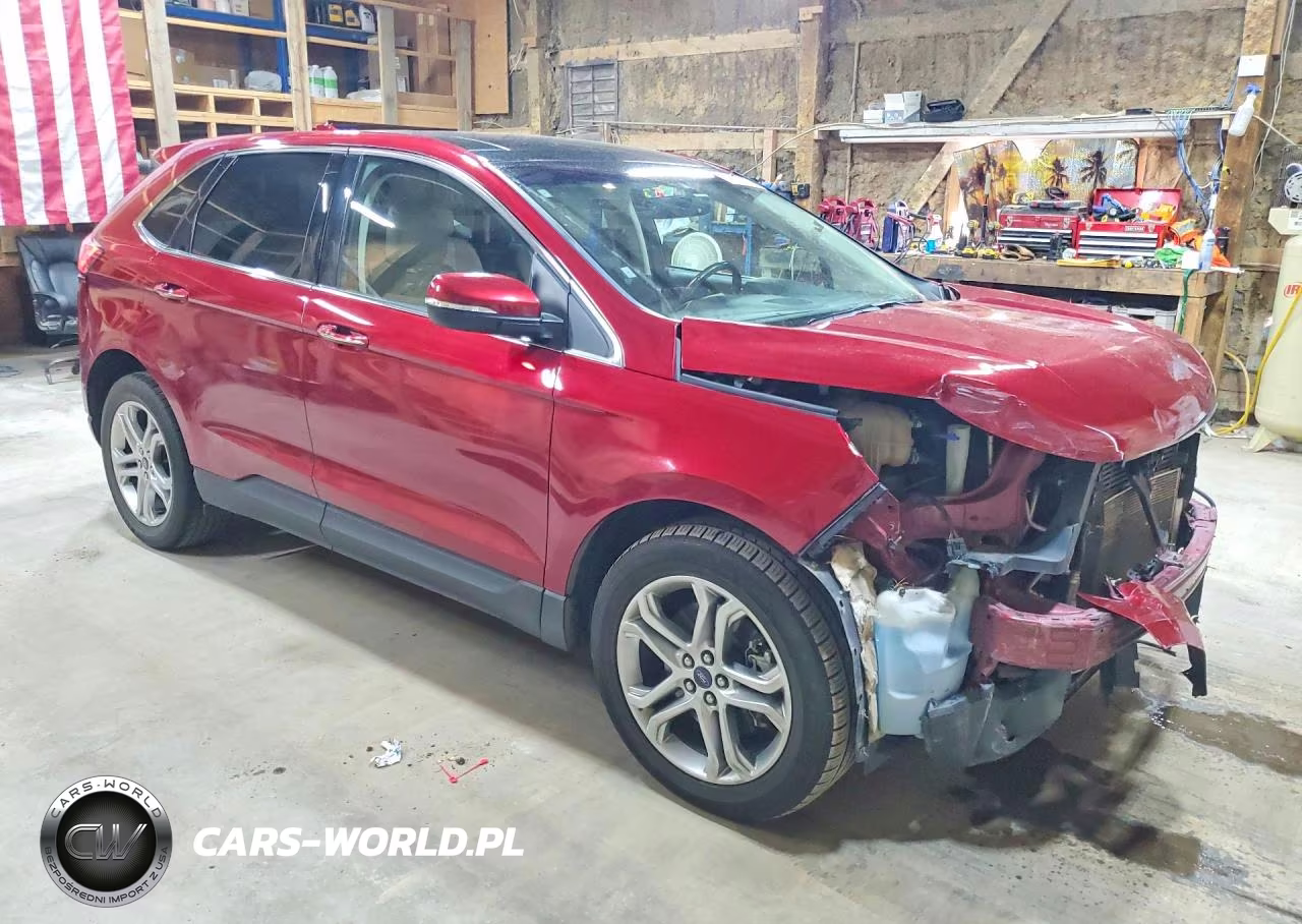 2017 Ford Edge Titanium VIN:2FMPK4K83HBB82026 - 4