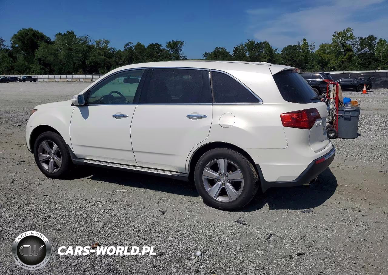 2012 Acura Mdx VIN:2HNYD2H27CH509067 - 2