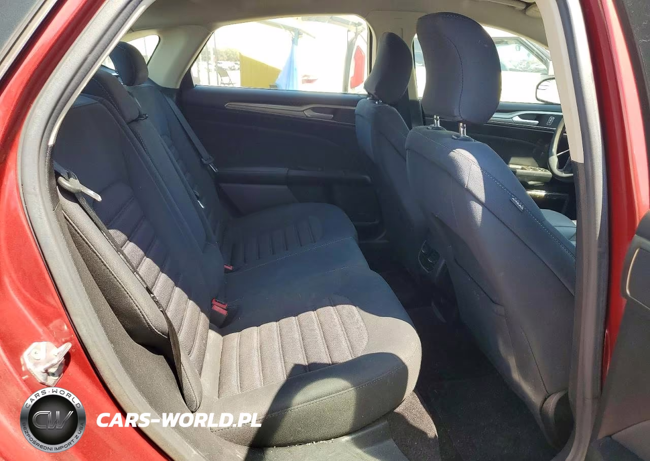 2017 Ford Fusion Se VIN:3FA6P0HD4HR277720 - 10