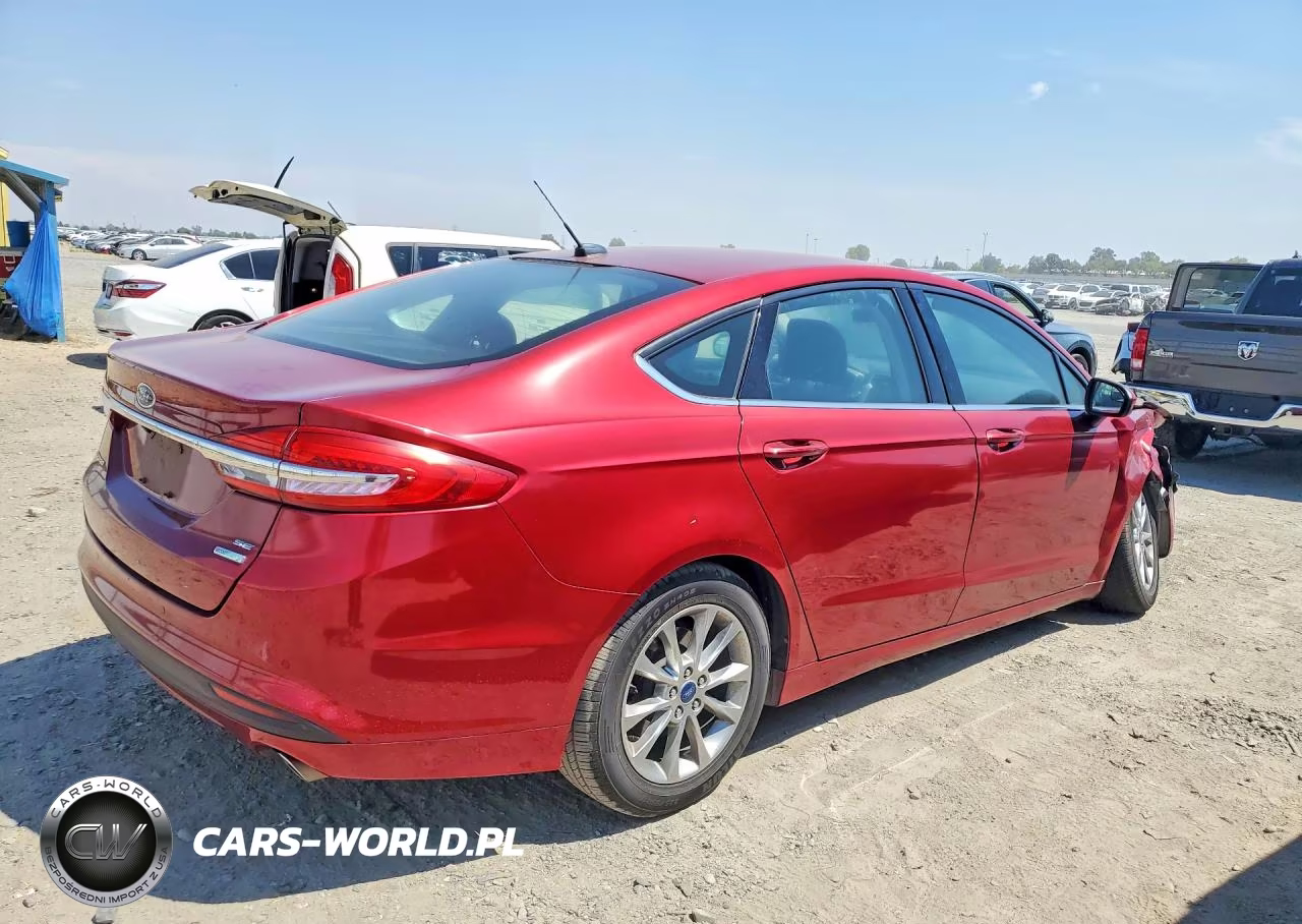 2017 Ford Fusion Se VIN:3FA6P0HD4HR277720 - 3