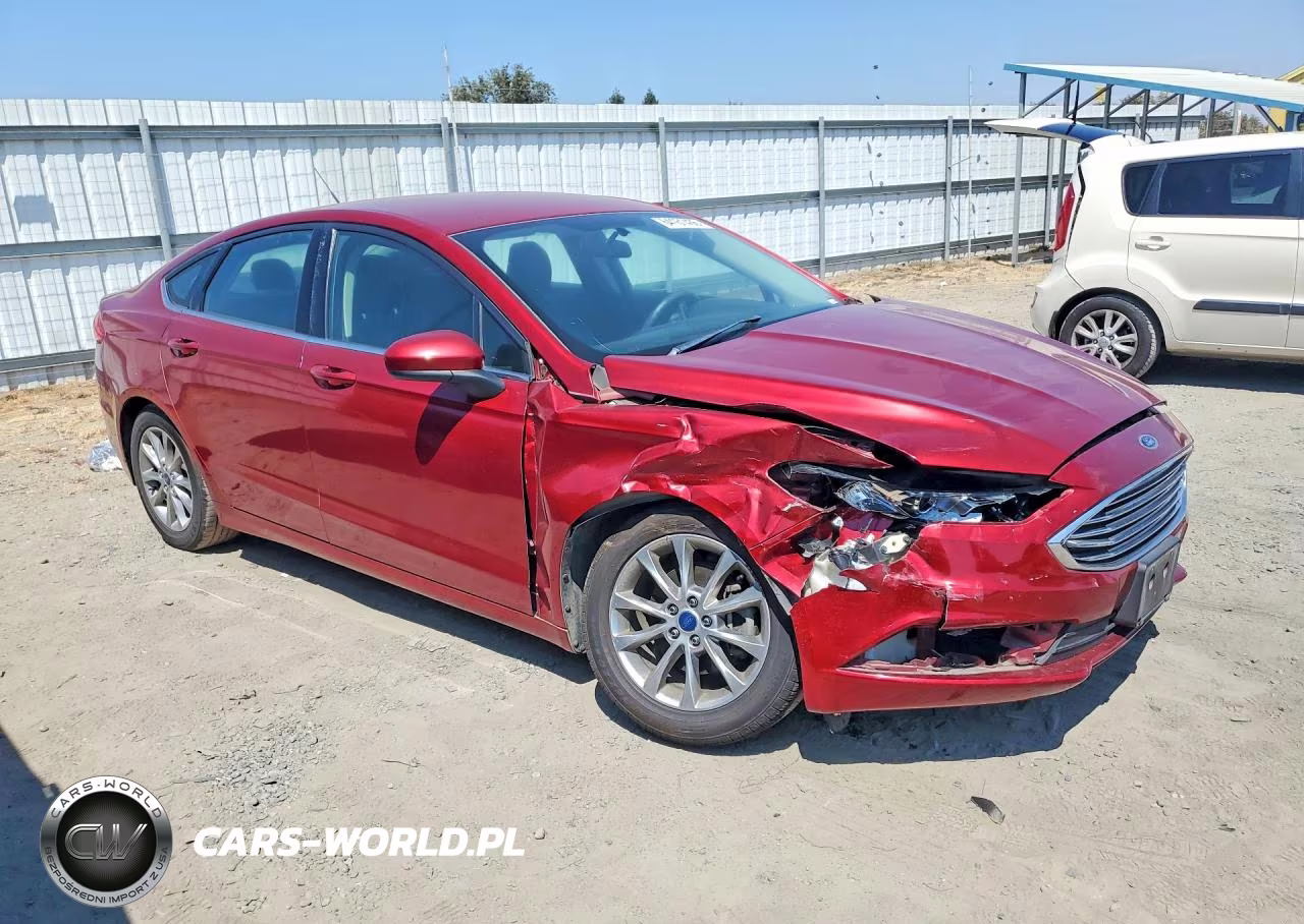 2017 Ford Fusion Se VIN:3FA6P0HD4HR277720 - 4