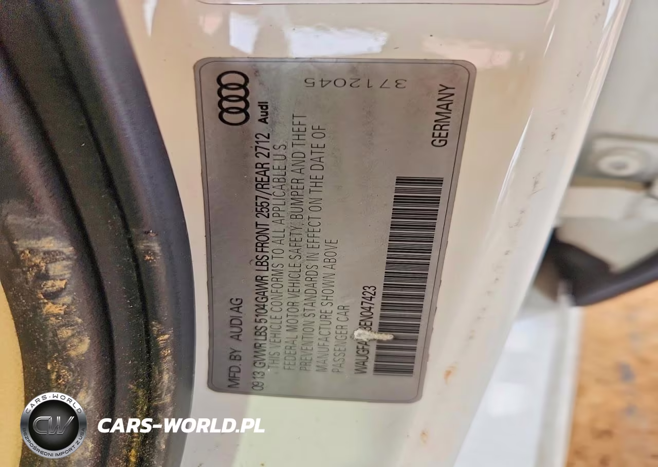 2014 Audi A6 Premium Plus VIN:WAUGFAFC3EN047423 - 13