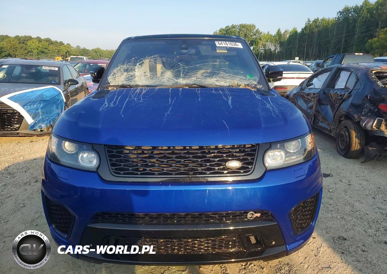 2015 Land Rover Range Rover Sport Svr VIN:SALWZ2EF4FA510954 - 5