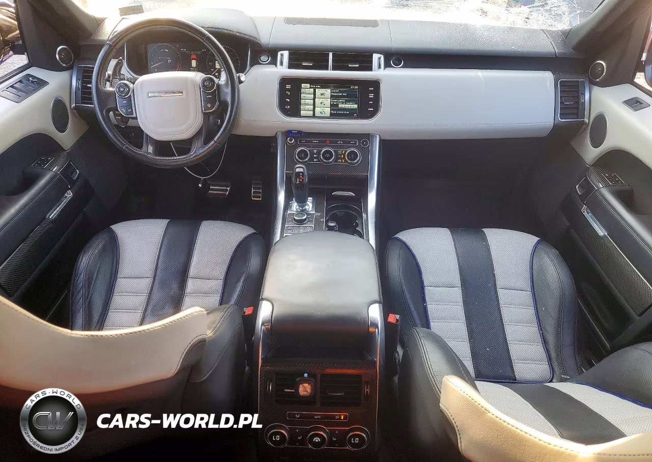 2015 Land Rover Range Rover Sport Svr VIN:SALWZ2EF4FA510954 - 8